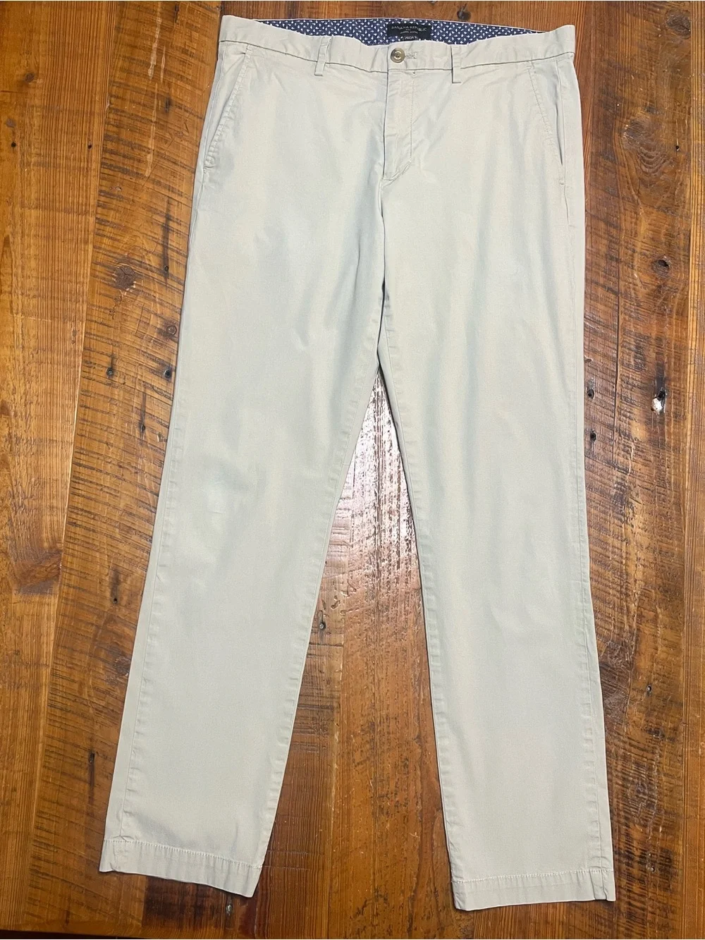 Banana Really Aiden Chino Pants in Light Khaki Size 34x34
